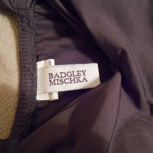 Badgley Mischka Ruched One Piece Swimsuit (Cocoa Brown) - Picture 5 of 7